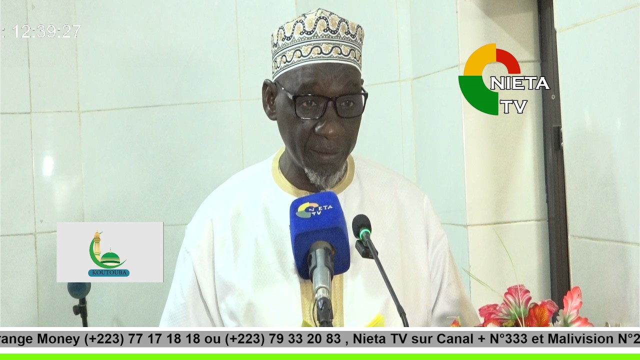 Sermon  du Vendredi Imam Madou KONE Moqsuée Ridwane Kalaban Coura du 30 01 2026 NIETA TV