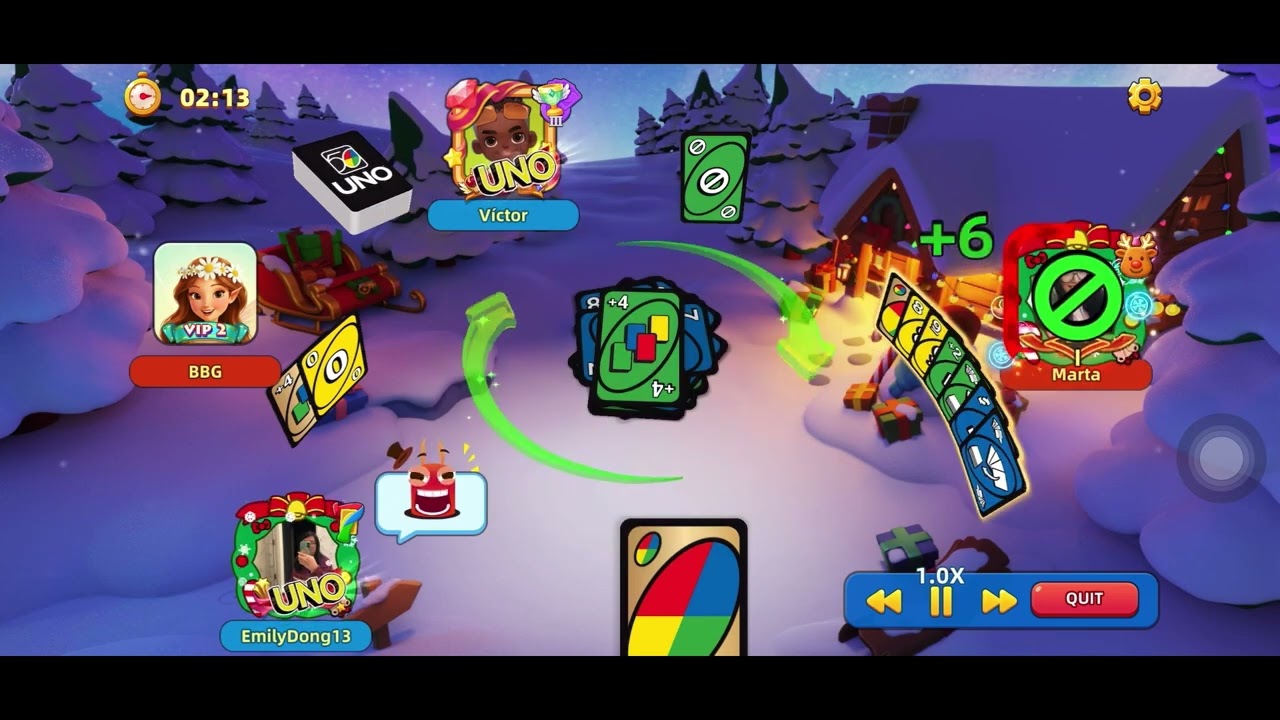 UNO Mobile Game with my friends 