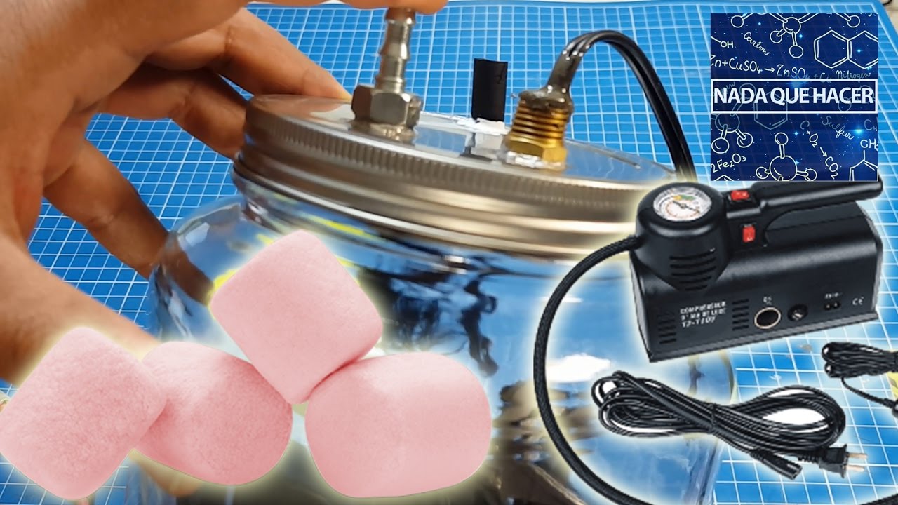 Como hacer bomba de vacio casera DIY | NQUEH