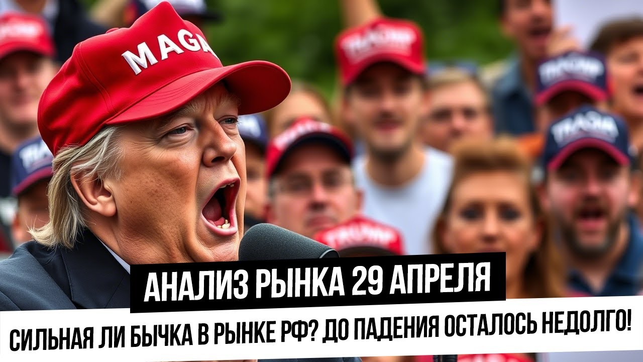 Анализ рынка 29 апреля. Бычий рынок не такой и бычий? Осткок заканчивается? Рубль Нефть, газ, золото