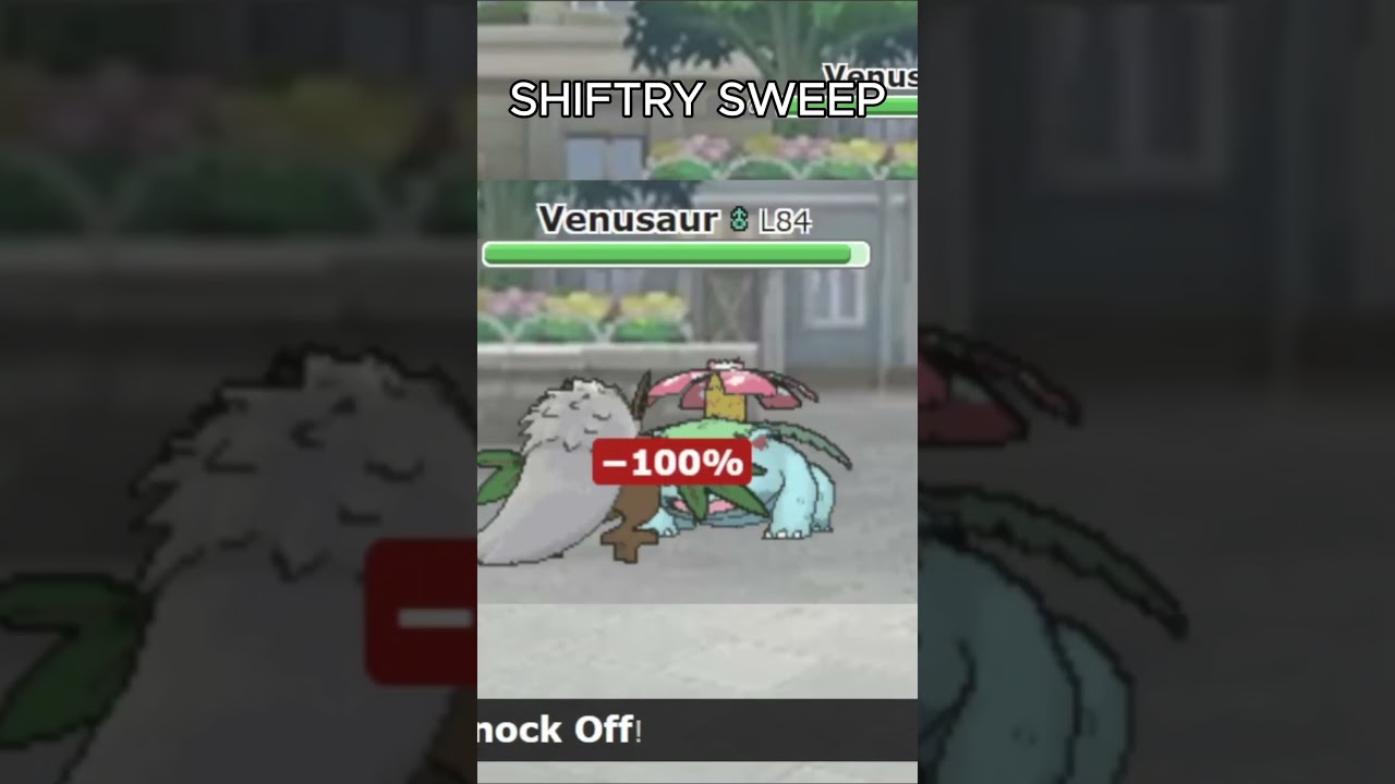 SHIFTRY IS GOATED TRUST #competitivepokemon #gen9 #pokemon