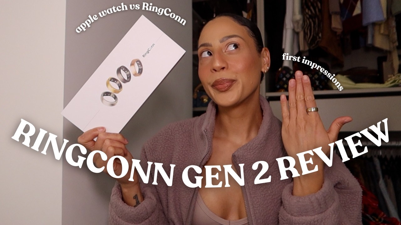 RingConn Gen 2 unboxing Review + app set up + Apple watch vs smart ring