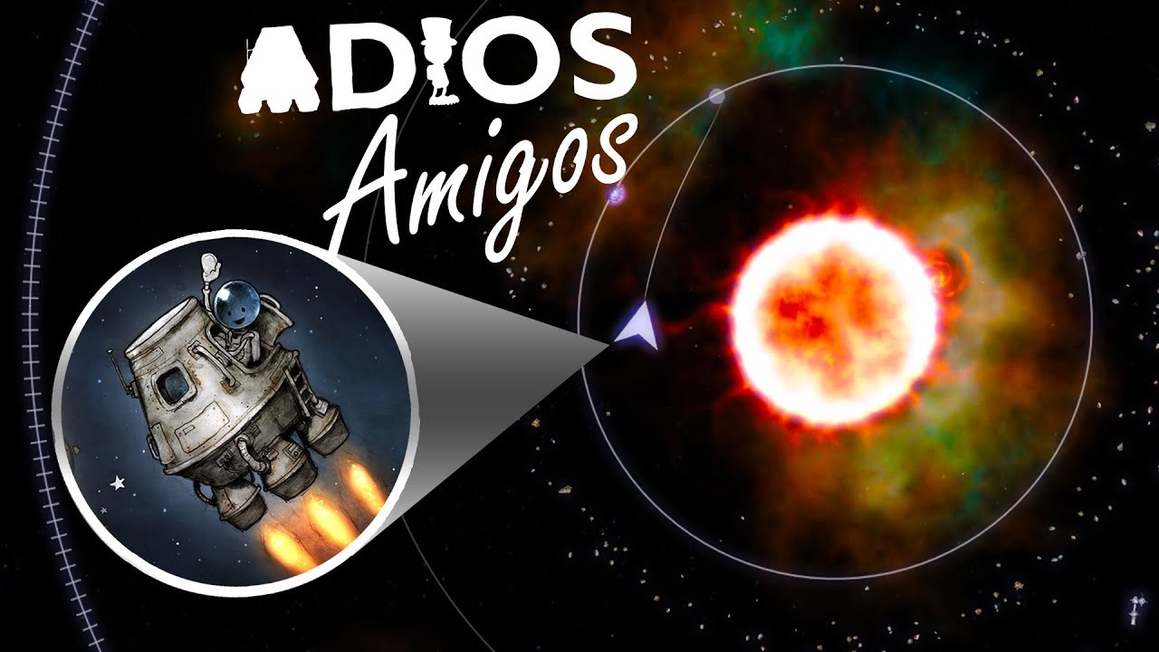 Exploring The Universe & Meeting Aliens! - A 2D Space Sim - Adios Amigos Gameplay