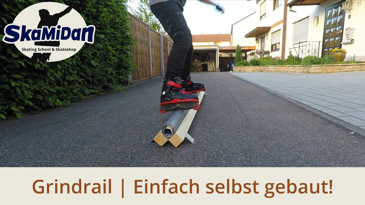 Die eigene Grind Rail bauen, so geht's! Stabil, Transportabel, Günstig & Genial! - Selfmade #02