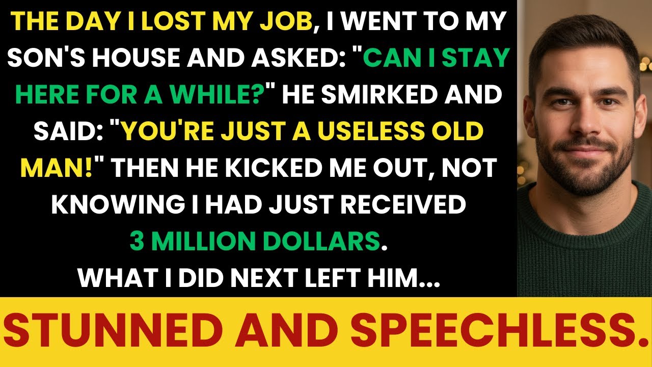 My Son Disowned Me When He Found Out I Lost My Job—But He Had No Idea About My Secret Fortune!