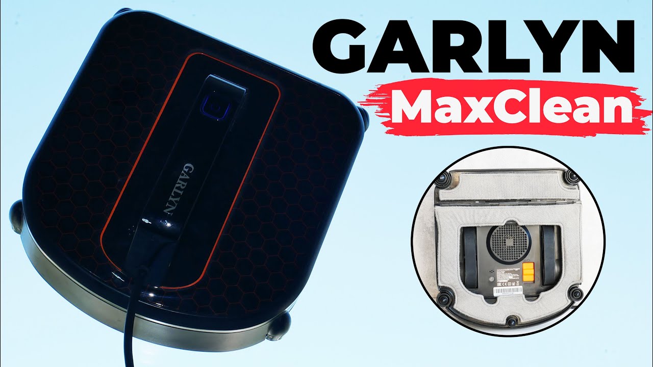 GARLYN MaxClean: робот-мойщик окон с ПОДВИЖНЫМ чистящим модулем💦 ОБЗОР и ТЕСТ✅