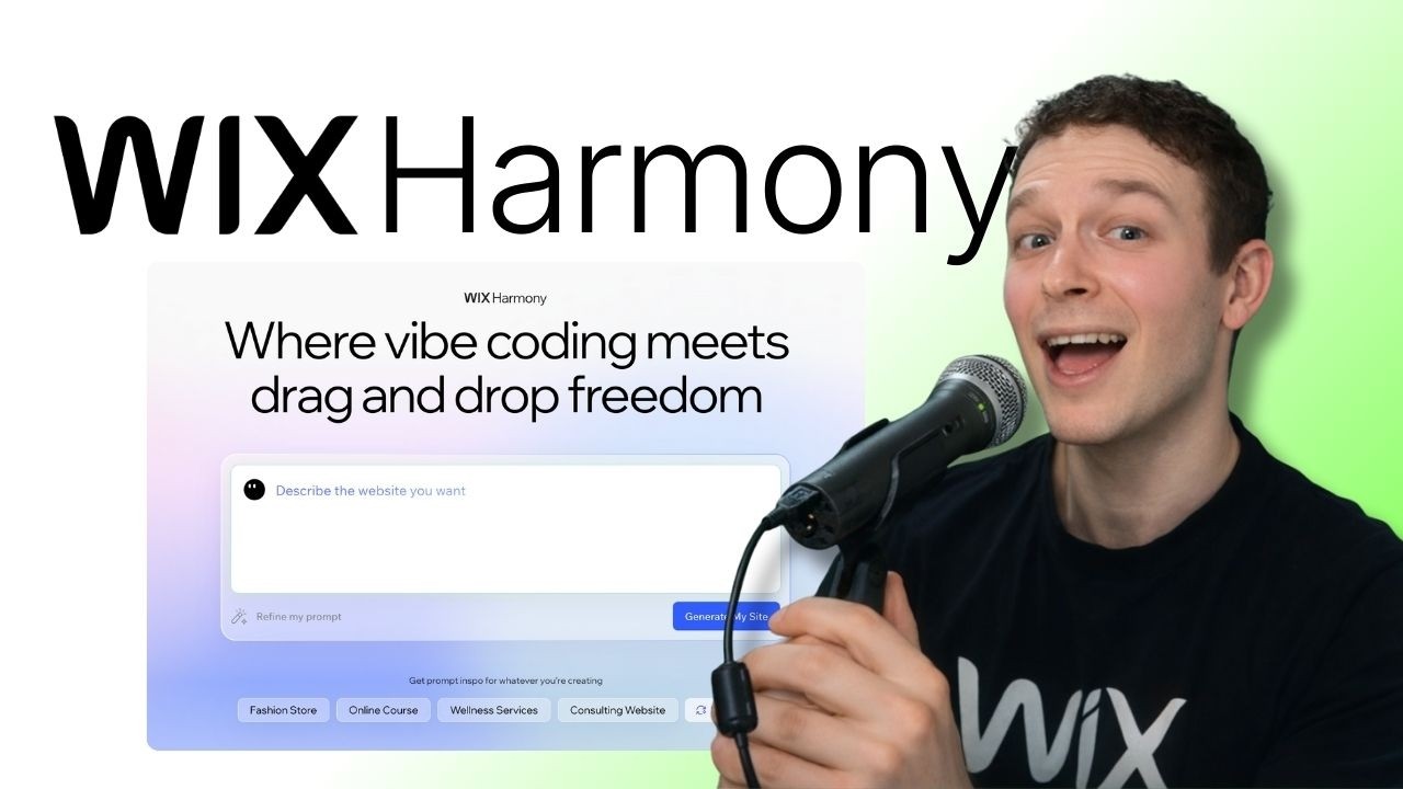 Срочная новость: Wix выпускает (ещё один) новый редактор! Встречайте «Wix Harmony» — функцию пере...