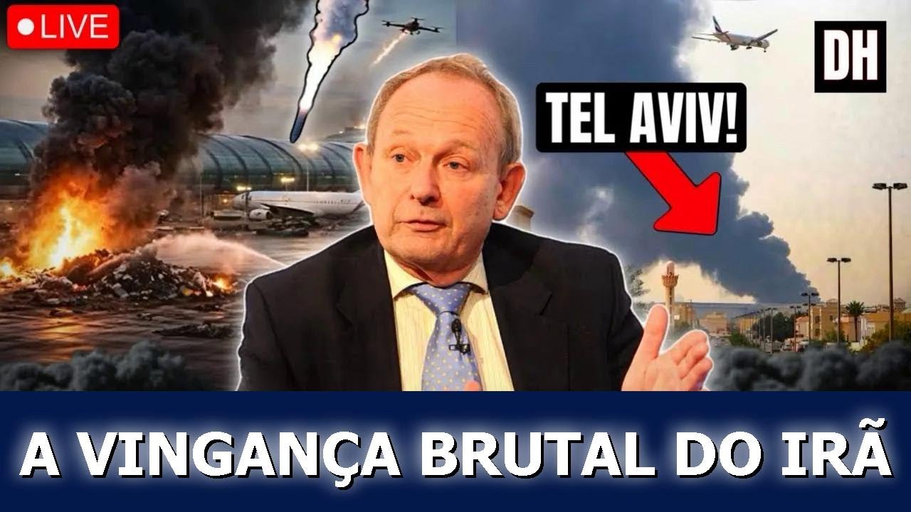 Alastair Crooke: Mísseis do Irã VINGAM Larijani, Tel Aviv em CHAMAS e Trump em PÂNICO