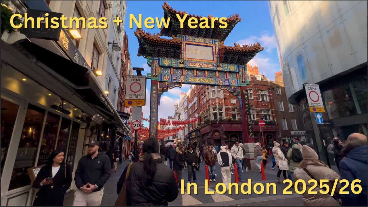 Christmas + New Years in London