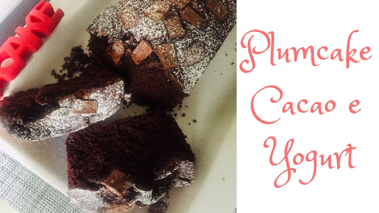 Ricetta: Plumcake cacao e yogurt FACILE e VELOCE (easy recipe)