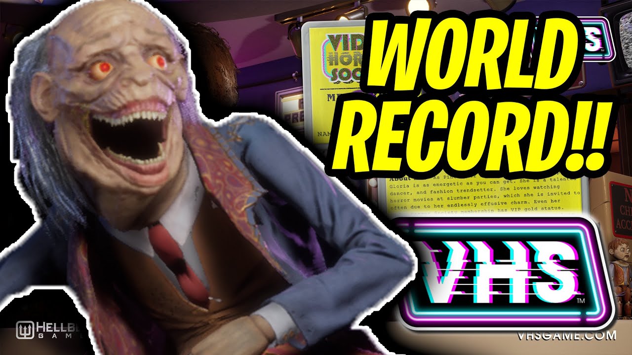 🚨 WORLD RECORD (almost) 100% as DOLLMASTER!! 🚨 | VHS MONSTER Gameplay | VHS Game | VHS Closed Beta