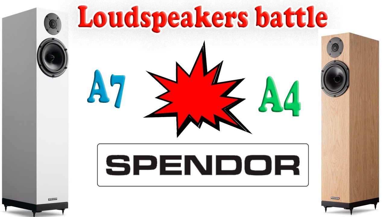 Spendor A4 vs A7 в Аудио Видео Мире...
