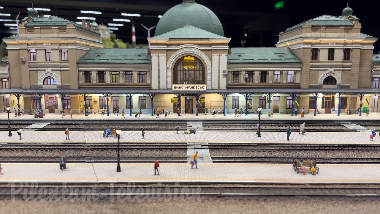 Fantastic Layout Tour of the Largest Model Railroad in Ukraine