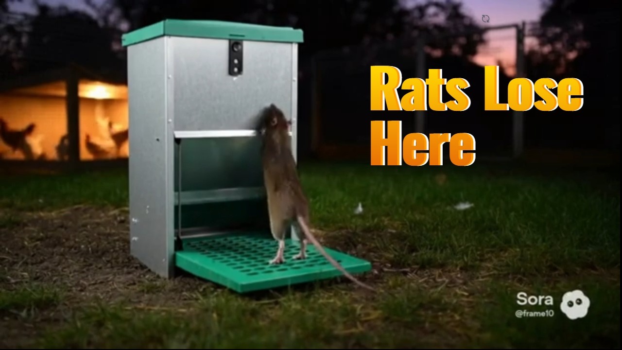 Rat-Proof Chicken Feeders: Keep Rats Away in the City