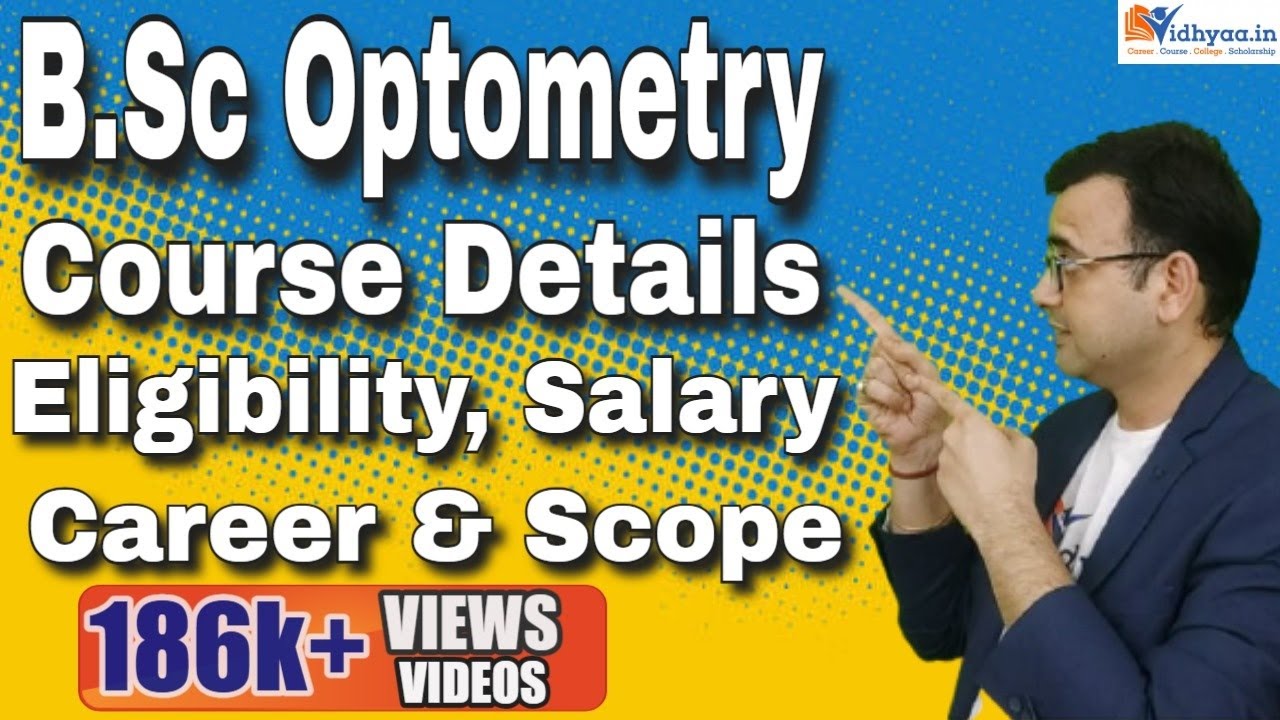 BSc Optometry Career 2026💡Course, Jobs, Salary & Scope in India Explained in Hindi!