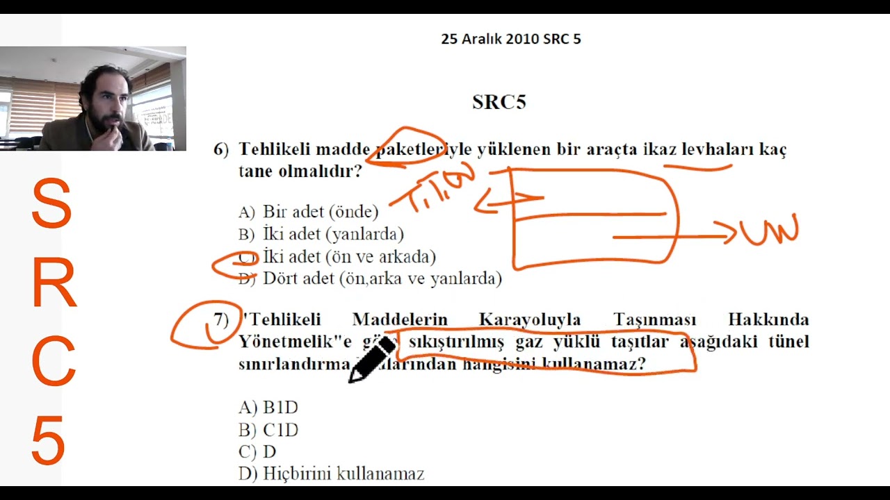 22 ŞUBAT 2025 SRC5 KESİN ÇIKACAK SORULAR MUTLAKA İZLEYİN (ABONE OL) #src5 #src5sınavı #src5belgesi
