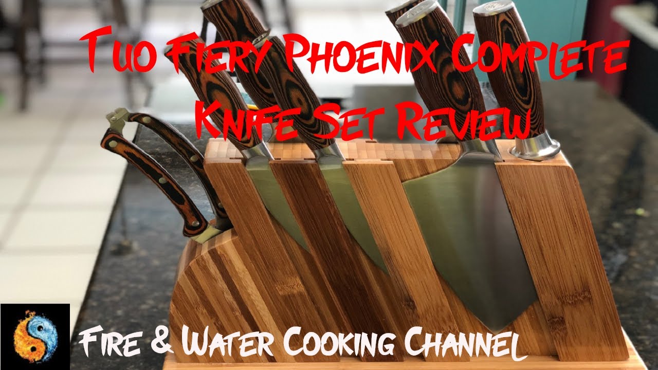 Tuo Cutlery Fiery Phoenix German Steel Complete Knife Set Review!