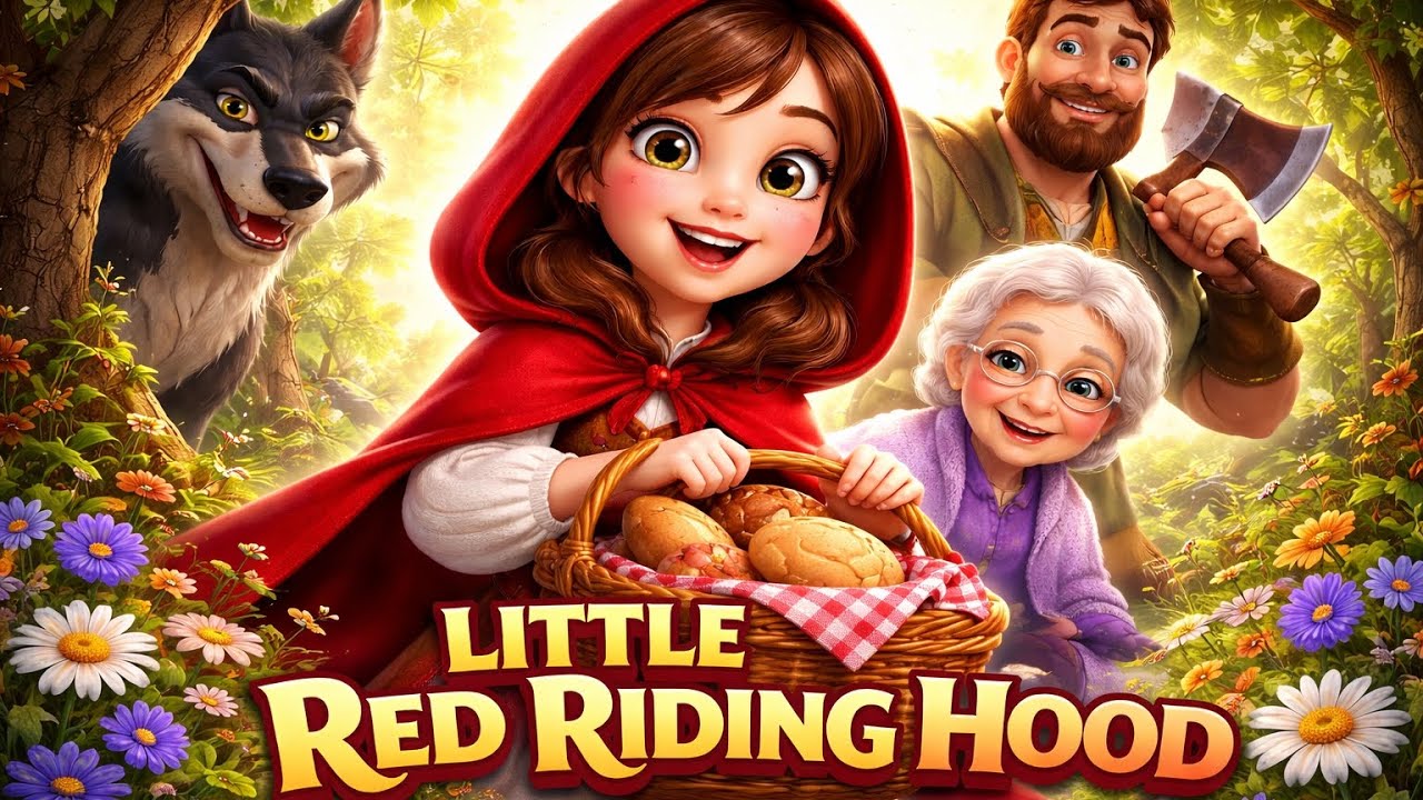 Little Red Riding Hood I Magical Fairy Tale in Hindi &Urdu #hindifairytale #urdufairytales