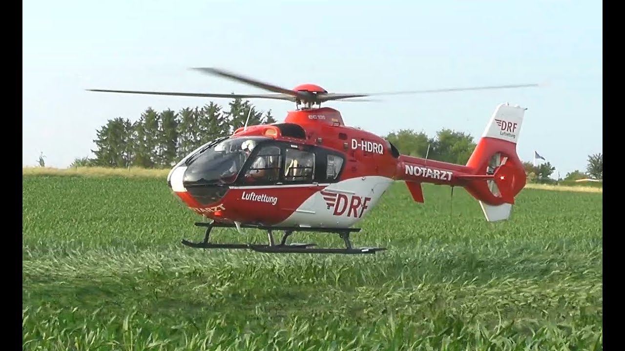 DRF Rettungshubschrauber Christoph 64 (D-HDRQ) | Start in Marwitz/Oberkrämer