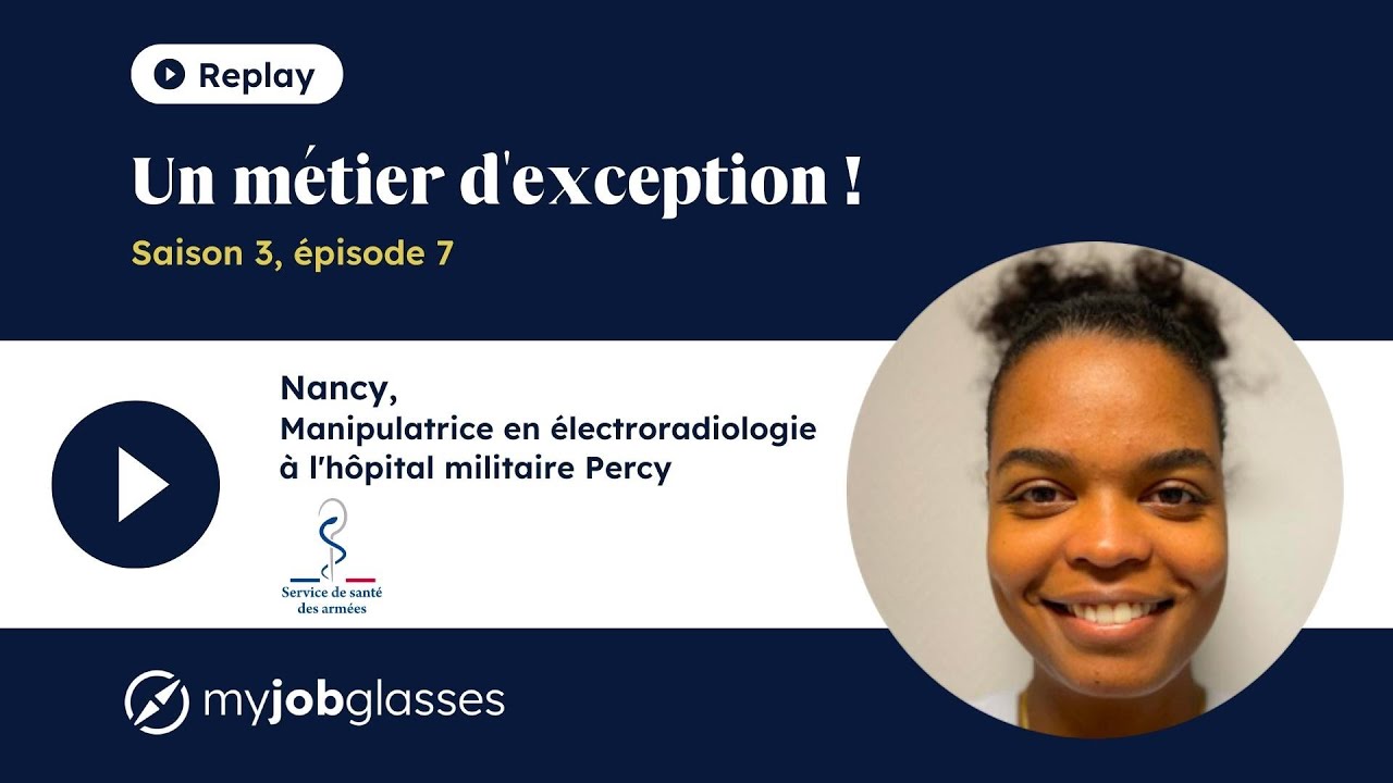 Un métier d'exception ! S3 Ep.7 - Adjudant Nancy, Manipulatrice en électroradiologie au SSA