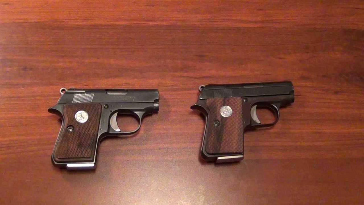 Colt Juniors in .22 short and .25 ACP
