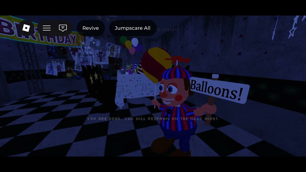 Playing fnaf