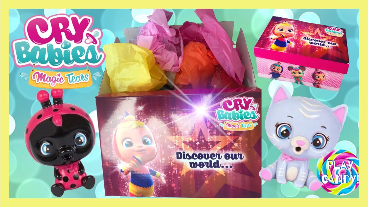 Exclusive Cry Babies Magic Tears Box - brand new Cry Babies Pets and exclusive Cry Babies #crybabies