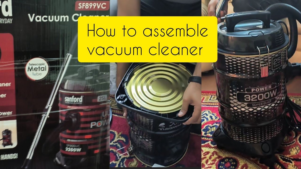 Sanford vacuum cleaner | How to assemble vacuum cleaner | Dubai daily vlog