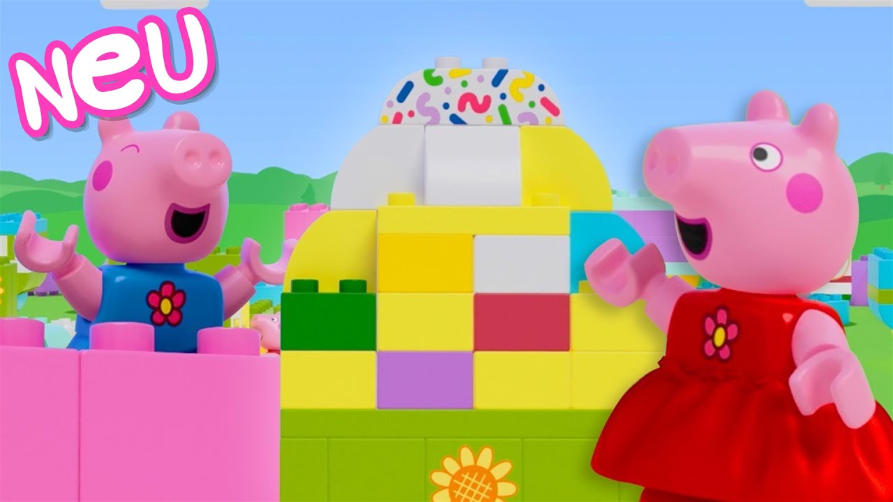 LEGO DUPLO Peppa-Wutz-Geschichten 🐣 Die Ostereiersuche 🍫 Videos für Kinder