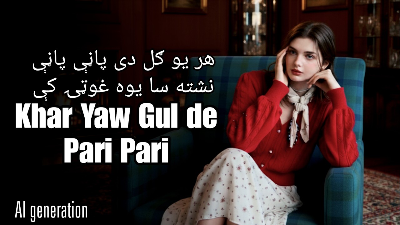 Khar yaw gul de pari pari | Pashto ghazal 2026 | AI Creation in Ballarina voice | #pashto2026song