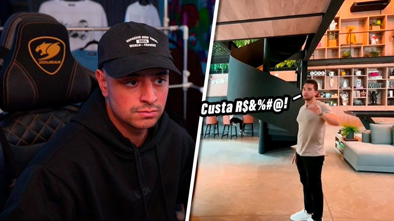 CORINGA REAGINDO A CASAS DE LUXO!