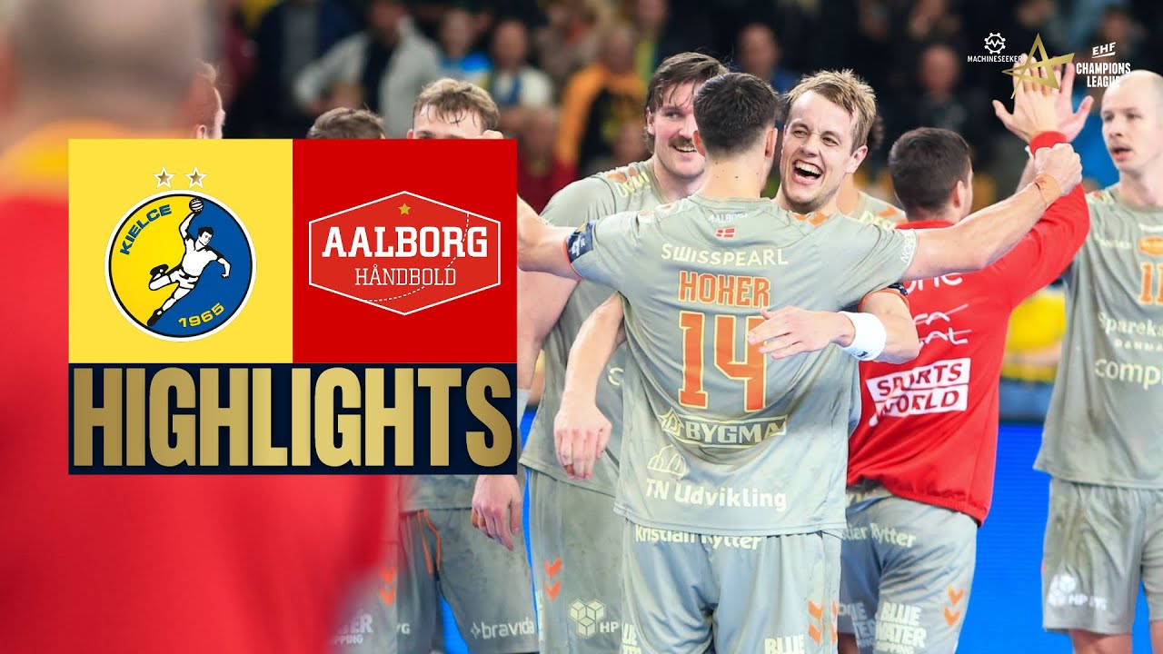 Industria Kielce 🆚 Aalborg H&aring;ndbold | HIGHLIGHTS | Machineseeker EHF Champions League 2025/26