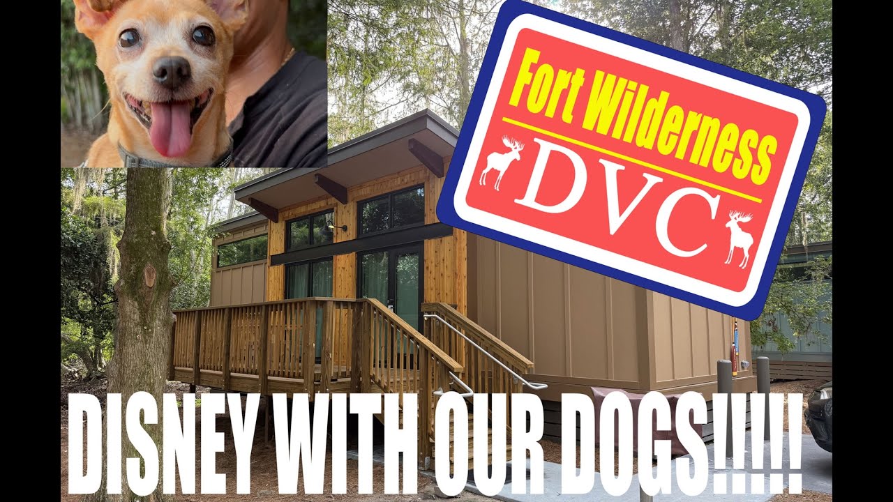 Fort Wilderness DVC Cabin with our dogs!!!