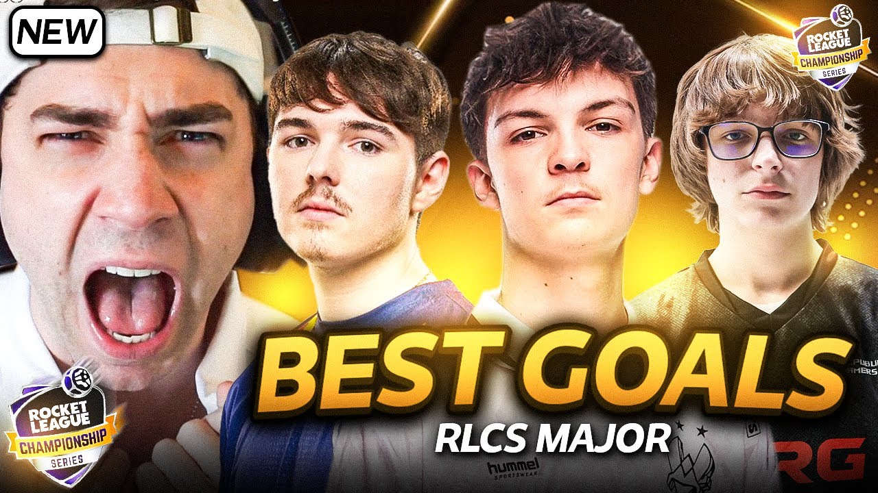 REACTING TO BEST OF RLCS RALEIGH MAJOR - BEST ROCKET LEAGUE PRO PLAYS 🔥
