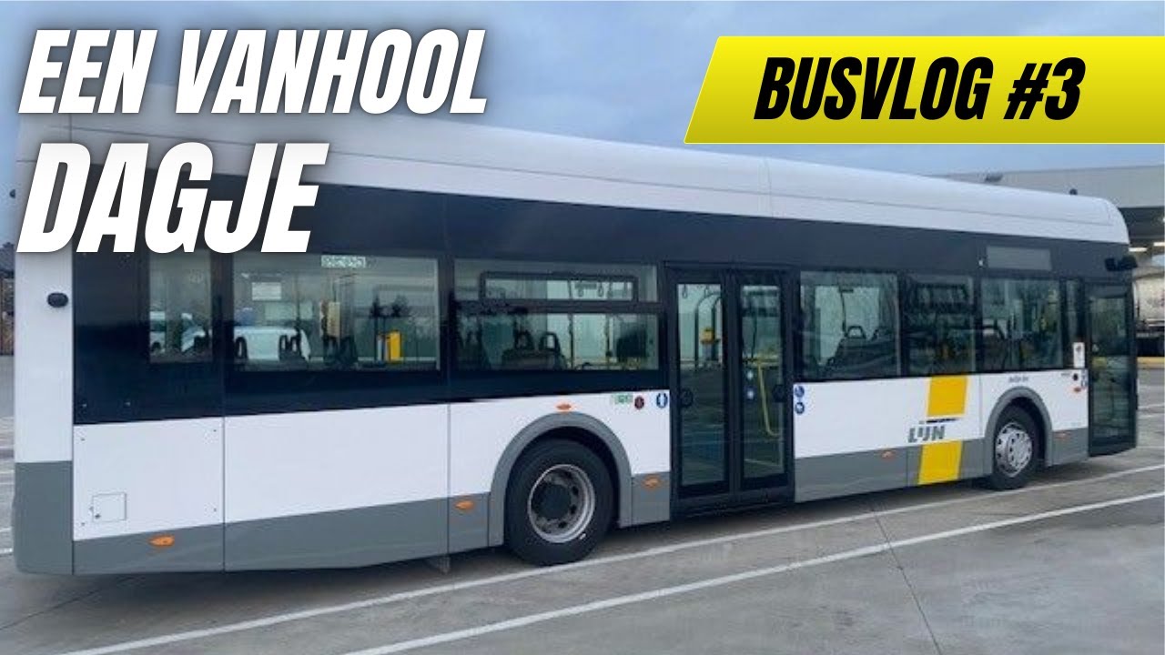 Busvlog 3 - Vanhool dagje. Wij rijden met een gelede bus?