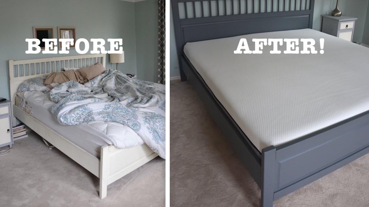My Bed Makeover with a Lull Mattress - Thrift Diving