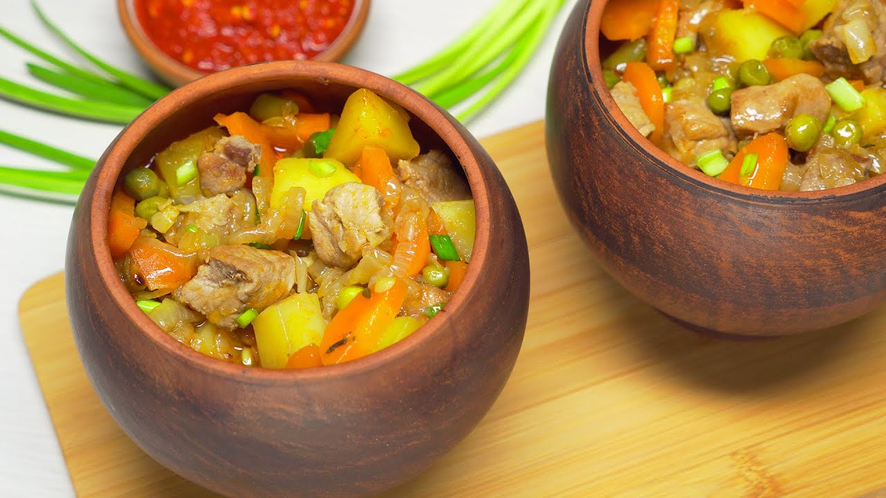 3 вкусных БЛЮДА ЗАПЕЧЕННЫЕ В ГОРШОЧКАХ. Рецепты от Всегда Вкусно!