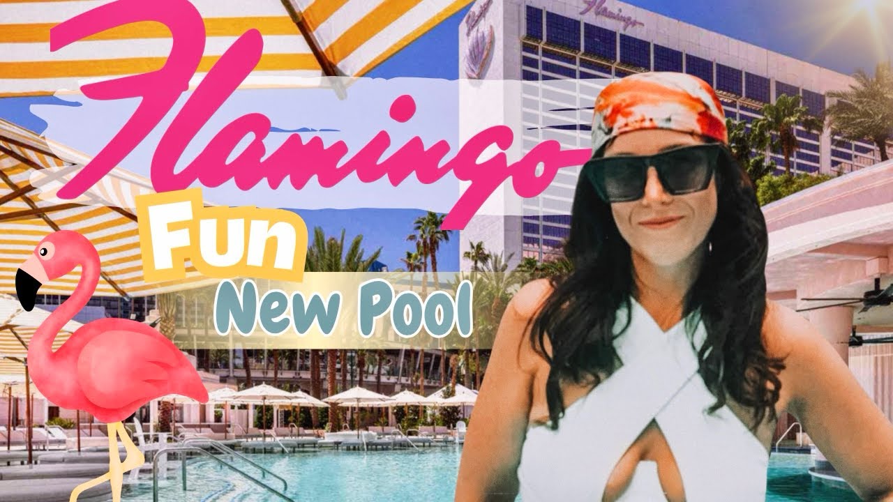 VEGAS Heat! 🔥 | FLAMINGO&rsquo;s New Pool, Spicy Wings | Sweet Drinks at I ❤️ Sugar