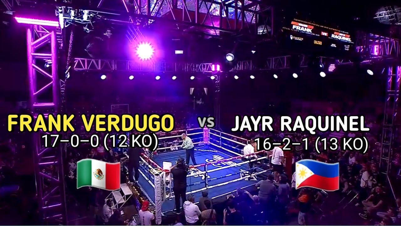 SIARAN TINJU DUNIA HARI INI🥊🥊17 Jan 2026 VERDUGO(MEX) vs RAQUINEL(PHI) | Boxing Live Today