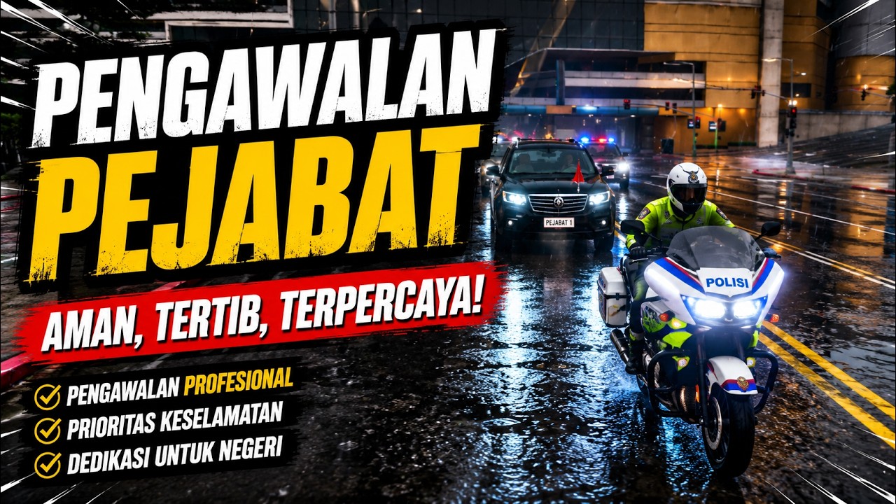 [NO COMMENTARY] Iring-Iringan Pengawalan Kendaraan Pejabat di GTA 5