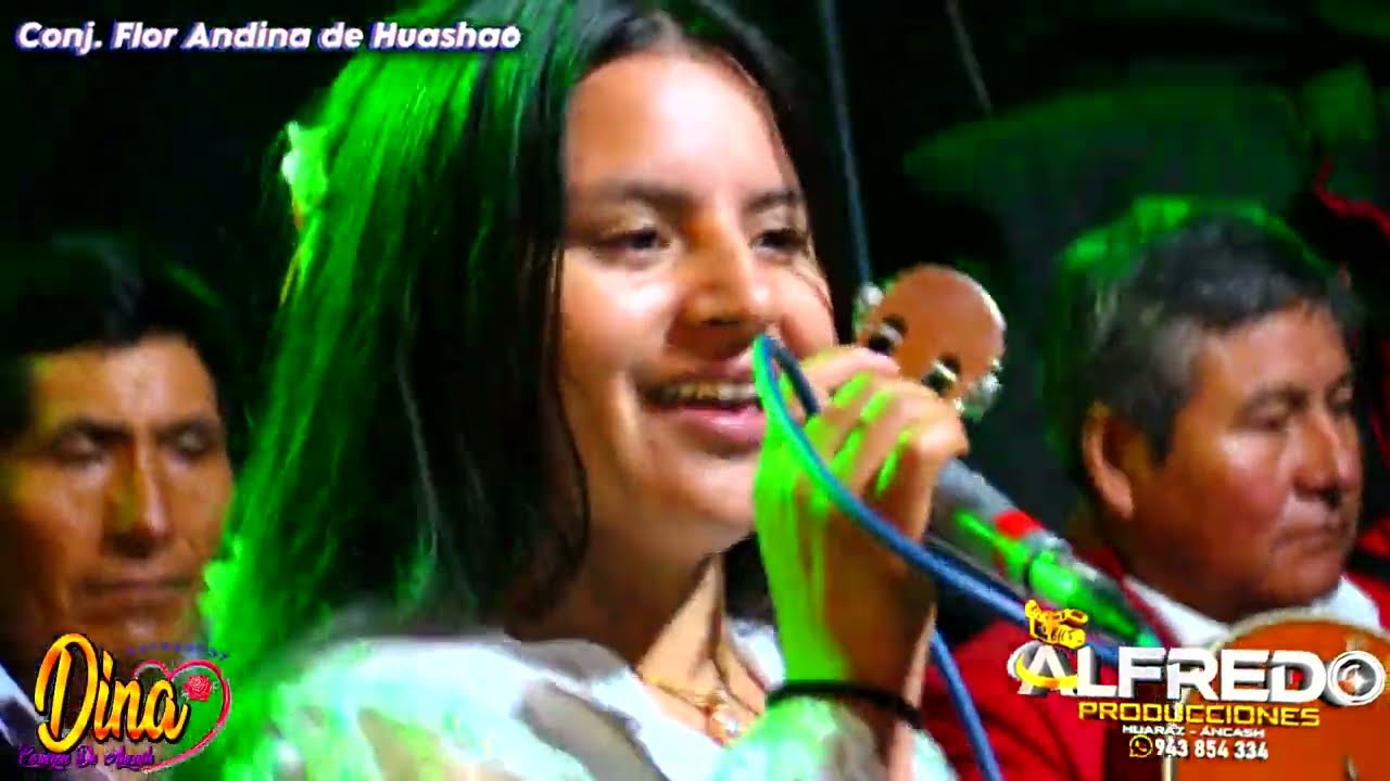 PARTE 10 DE 10 DINA CORAZÓN DE ANCASH CONJUNTO FLOR ANDINA DE HUASHAO - Incapa colcan febrero 2025
