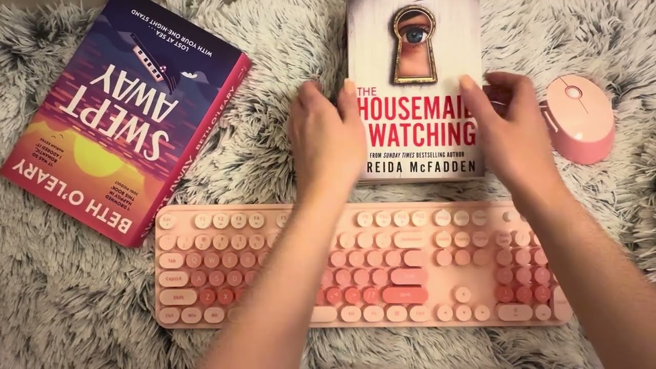 My First ASMR Video | Library Assistant Signs Out Your Books