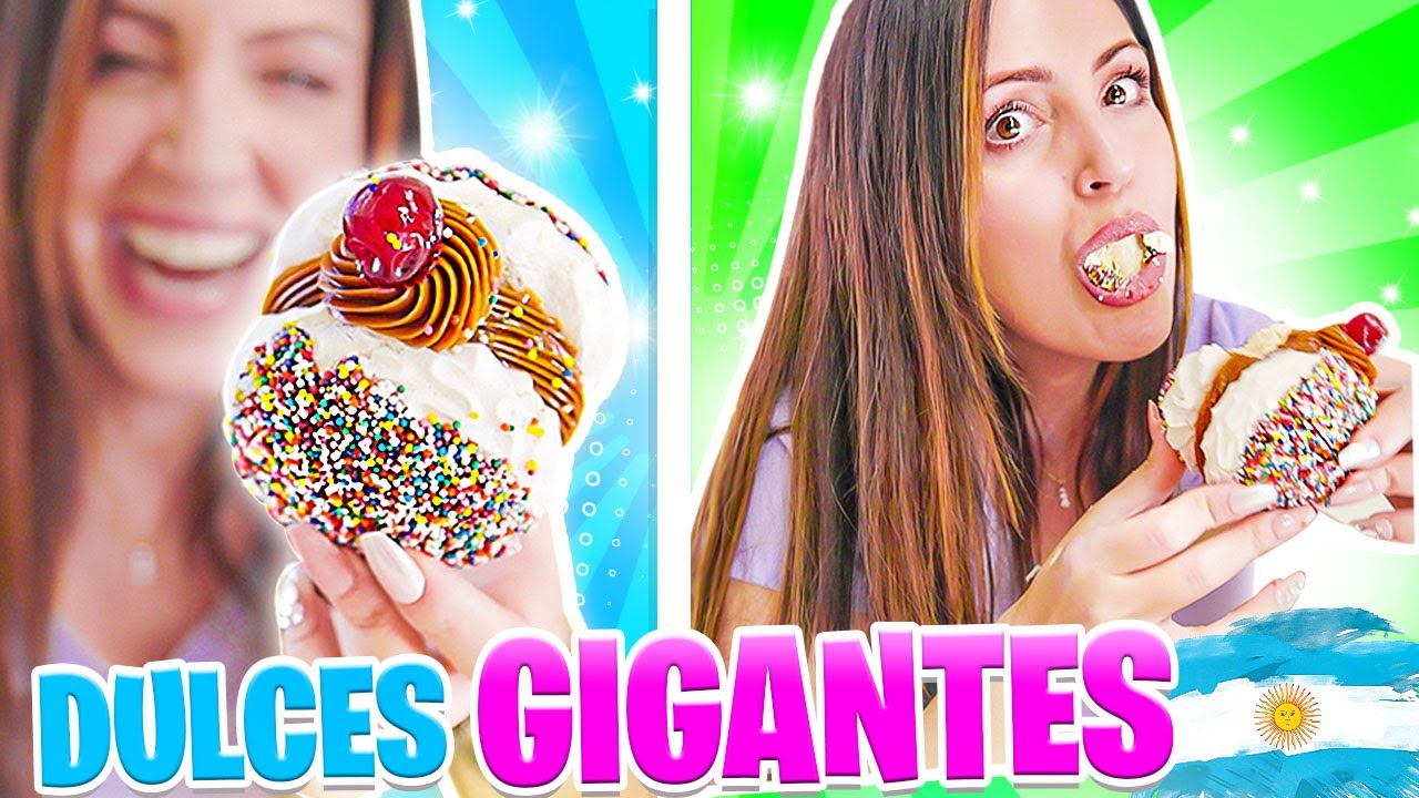 COMO SON LOS DULCES ARGENTINOS EN USA? 😱 Probando por 1 Vez Dulces de Argentina 😋 Sandra Cires Art