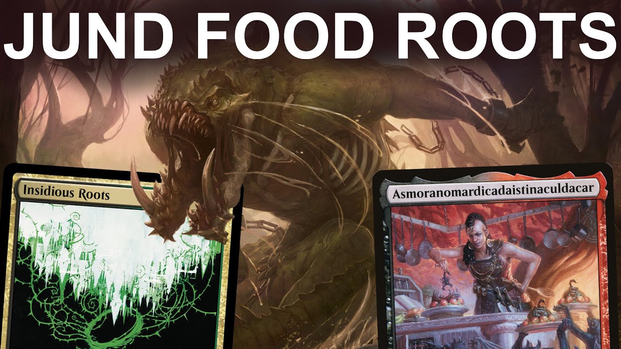 NETHERGOYF HUNGRY! Modern Jund Insidious Roots Food. Asmo Cookbook Engine with Modern Horizons 3 MTG