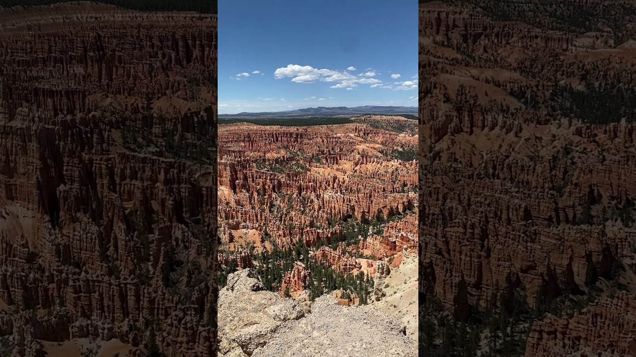 Bryce Point at Bryce Canyon National Park #brycecanyon #nationalpark #utah #hiking #camping #hoodoo
