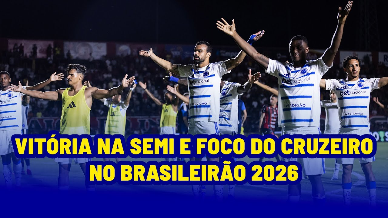 🔴 AO VIVO: VITÓRIA DO CRUZEIRO NO PRIMEIRO JOGO DA SEMI E FOCO NA RECUPERAÇÃO NO BRASILEIRO