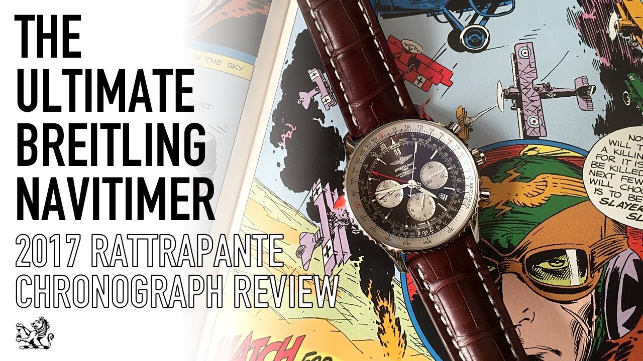 Обзор новейших роскошных часов Rattrapante — Breitling Navitimer Split Second Chronograph