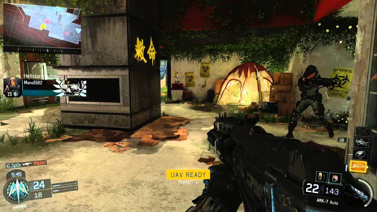 Call of Duty Black Ops 3 Gamepay  Beta Ps4