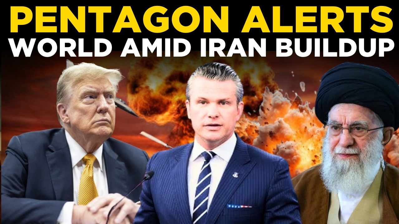 Iran US War LIVE | Pentagon Gets Ready For World War 3 | US Attack On Iran Soon? | Trump| World News