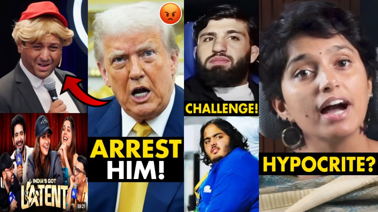 Donald Trump Angry at India&rsquo;s Got Latent&rsquo;s Trump? 🤬, KK Create Hypocrite? Challenge to Anant Ambani